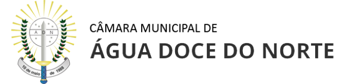 LOGO DE CÂMARA MUNICIPAL DE ÁGUA DOCE DO NORTE - ES